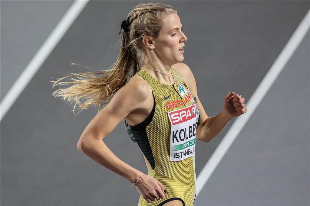 Christina Honsel springt locker ins EM-Finale: Majtie Kolberg läuft Bestzeit Majtie Kolberg