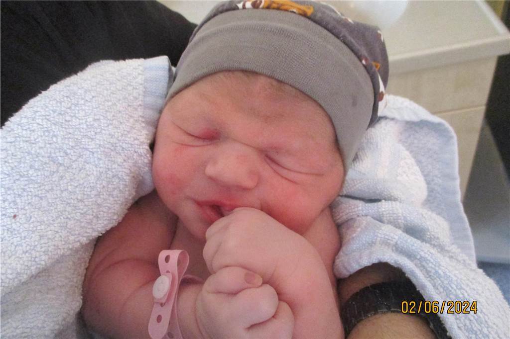 Malea Gober, geboren am 2. Juni.