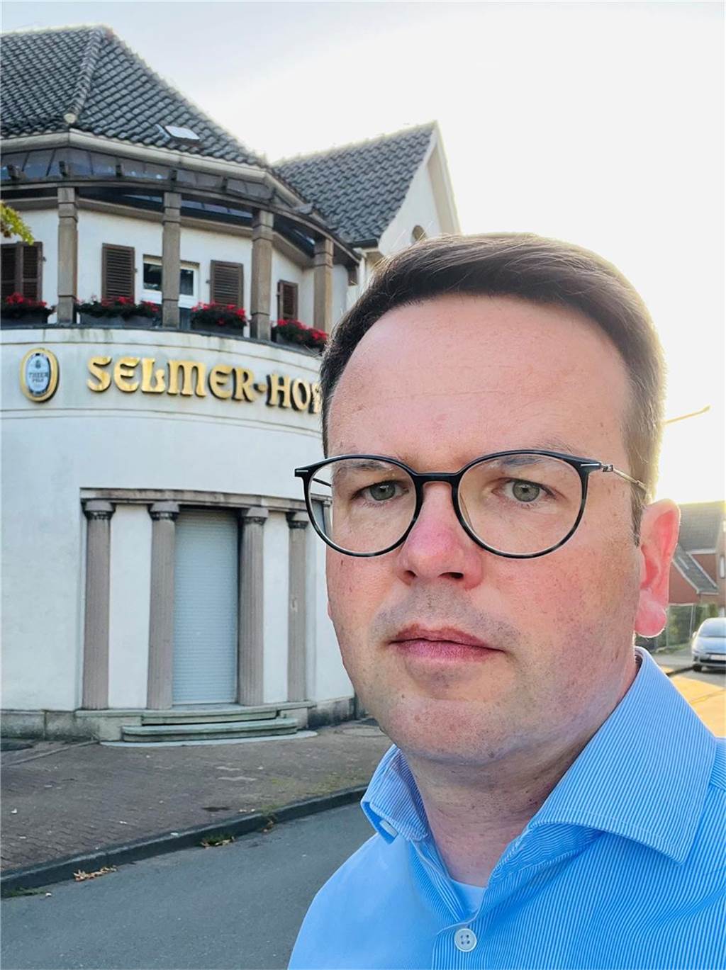 Wohnprojekt mit Bürgerkneipe im Selmer Hof: Viele Mitstreiter gesucht Malte Bock und seine Familie sind die Eigentümer des Selmer Hofs.