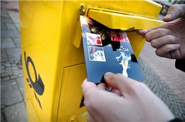 Mancher Neujahrsgruß per Post traf in Haltern wohl verspätet ein.