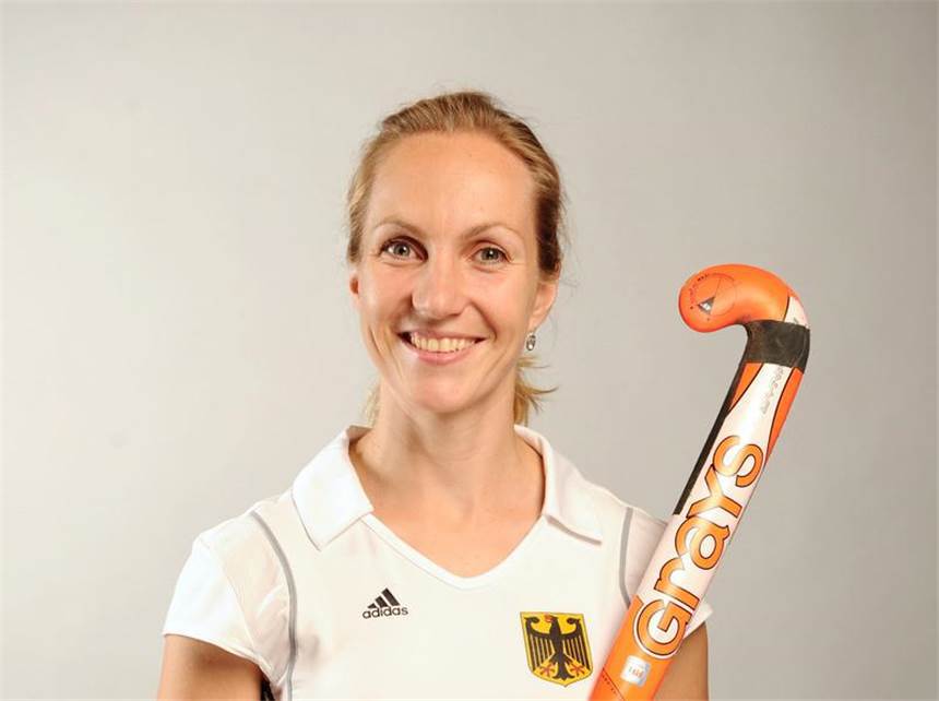 Hockey-Spielerin Haase beendet internationale Karriere Mandy Haase zieht sich aus dem Hockey-Nationalteam der Frauen zurück. Foto: Christian Charisius