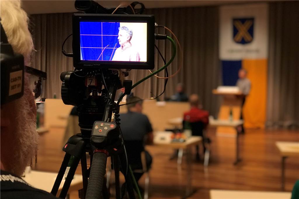 Grüner Antrag für Mehrweg-Windeln: Historisch albern oder sinnvoll? Manfred Fiedler, Bürgermeisterkandidat von Bündnis 90 / Die Grünen, bei einer Rede im Stadtrat.