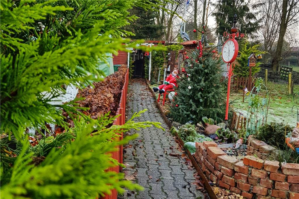 Manfred Pieper (54) fassungslos: Einbrecher verwüsten seinen Schrebergarten in der Stiege Manfred Pieper hat seinen Schrebergarten in der Stiege liebevoll hergerichtet.