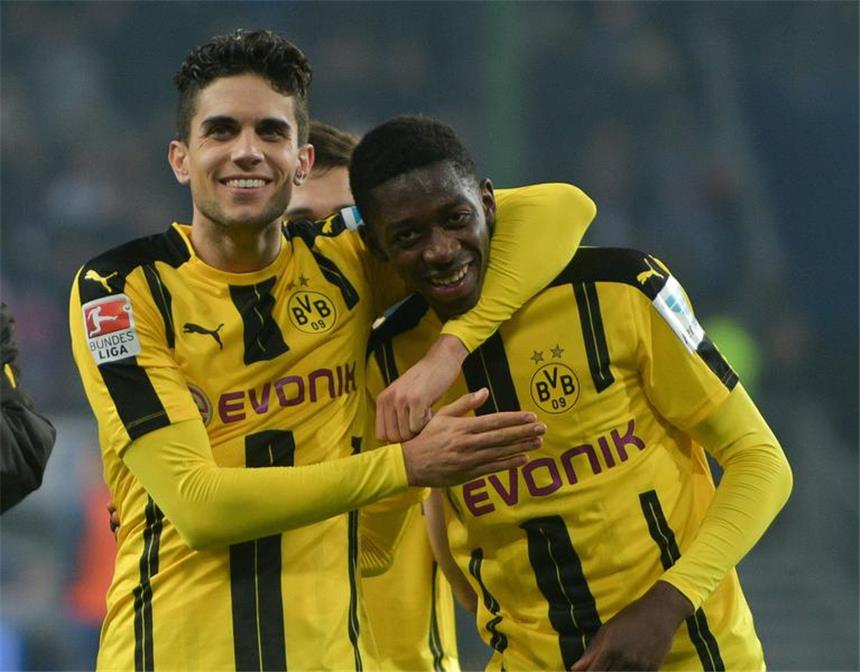 Diese 17 BVB-Spieler sind international im Einsatz Marc Bartra und Ousmane Dembele treffen am 28. März im Stade de France aufeinander.