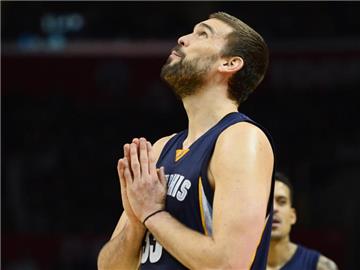 Marc Gasol von den Memphis Grizzlies musste am Fuß operiert werden. Foto: Paul Buck