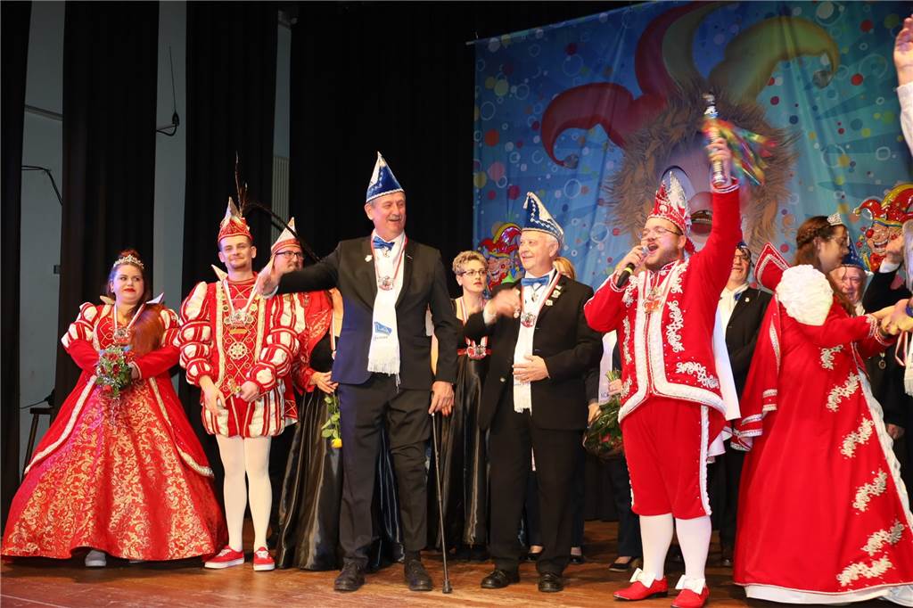 Marc I. Venohr war sichtlich stolz auf sein neues Amt.