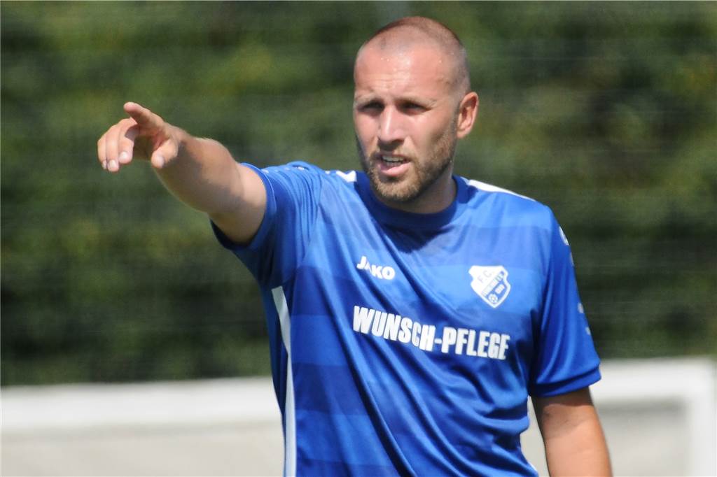 Marc Kruska versuchte das Spiel zu lenken.