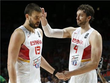 Marc (l) und Pau Gasol erhalten den Prinzessin-von-Asturien-Preis. Foto: Juan Carlos Hidalgo