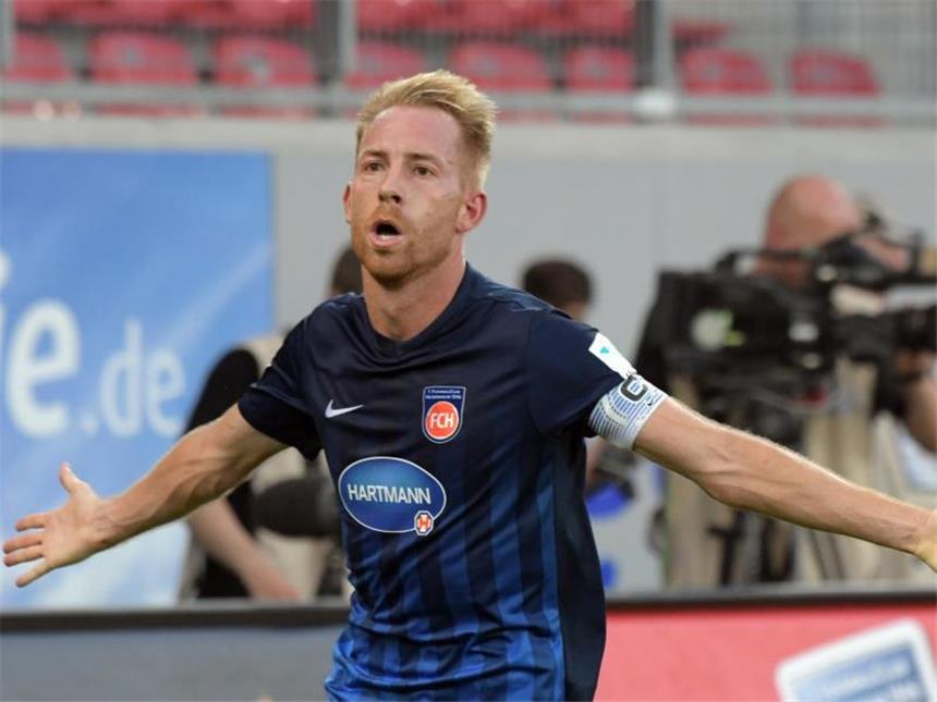 Heidenheim will auch Hannover schlagen Marc Schnatterer ist Heidenheims bester Torschütze. Foto: Stefan Puchner