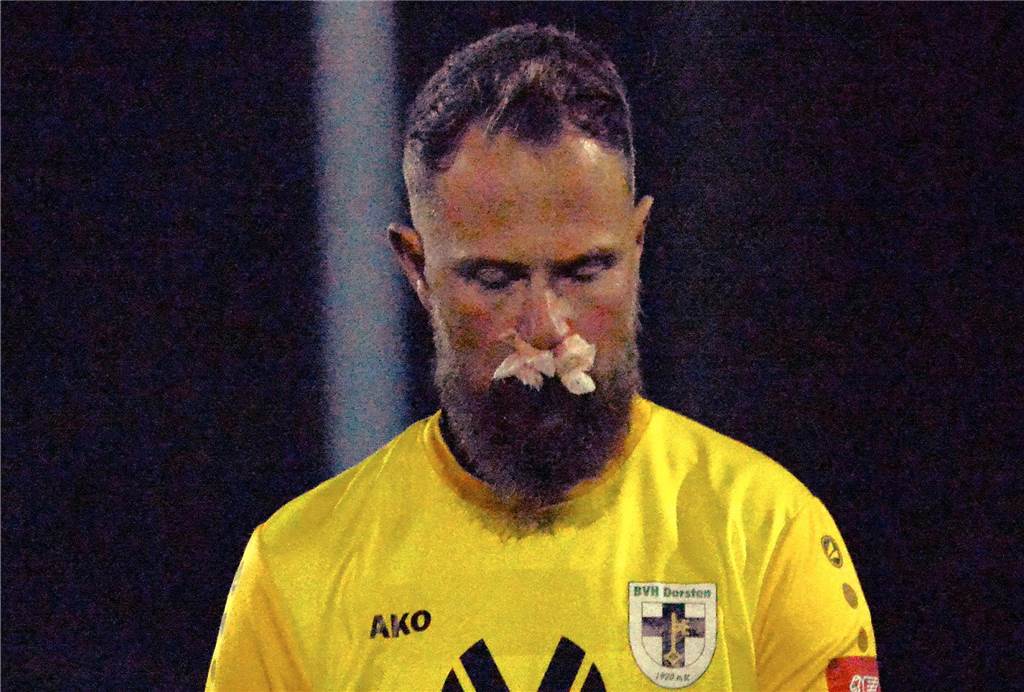 40-Meter-Tor knockt den VfB Waltrop aus: BVH Dorsten zieht ins Viertelfinale ein Marcel Czok mit verarzteter Nase