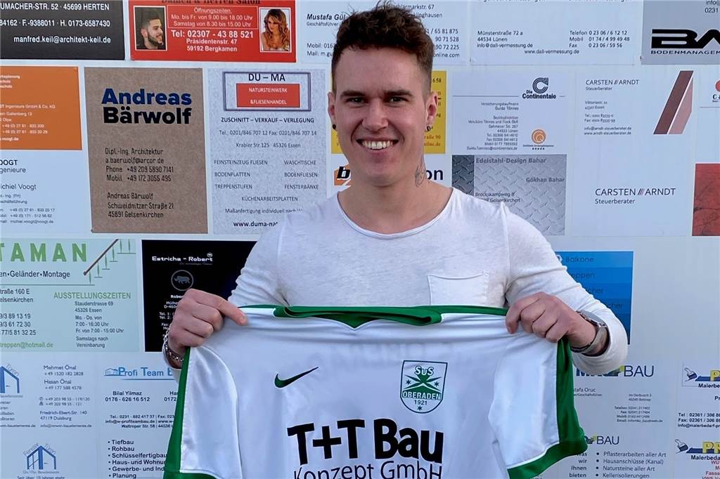 Oberadens Neuzugang aus Dortmund versprüht einen Hauch Brasiliens Marcel Erdmann