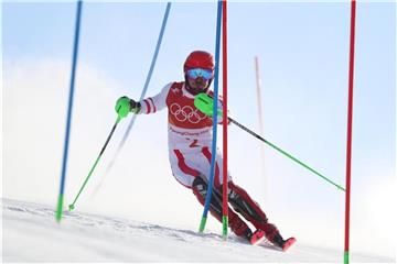 Marcel Hirscher ist der Star im Stangenwald. Foto: Michael Kappeler