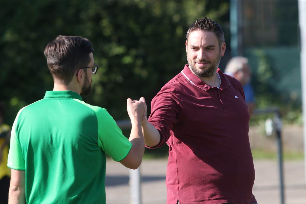 Knall beim PSV Bork: König nicht mehr Frauentrainer – „Beziehung mit dem Vorstand nicht das Wahre“ Marcel Michl (r.) äußerte sich dazu, warum aus Sicht des PSV Bork zur Trennung kam.