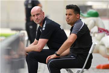 Marco Antwerpen (l.) und Kurtulus Öztürk gehen ab sofort getrennte Wege.