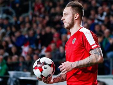 Marco Arnautovic spielte bis zu seinem Wechsel in die Premier League 2013 für Werder Bremen. Foto: Johann Groder