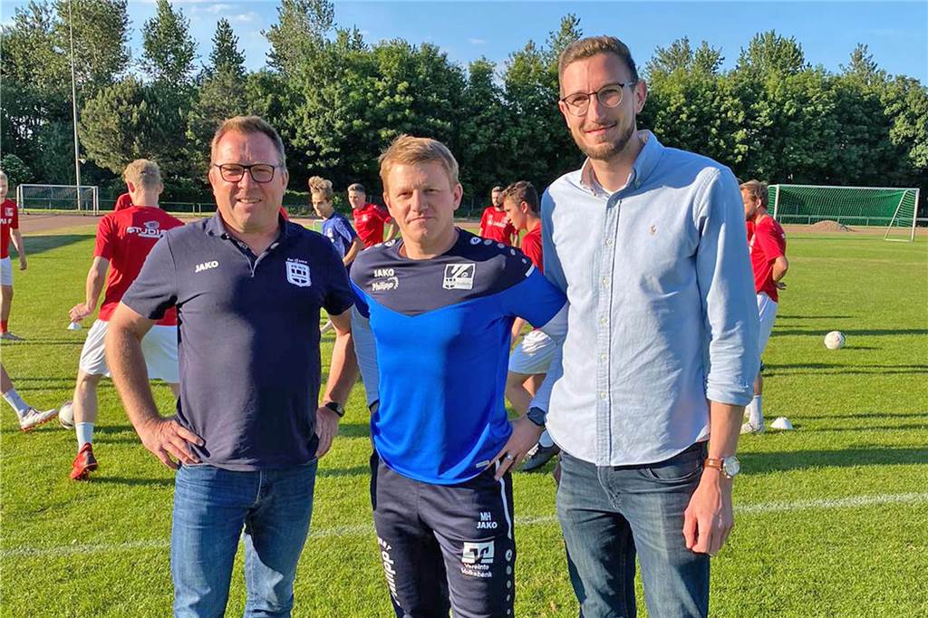 VfB Kirchhellen sorgt für große Überraschung: Führungswechsel drei Spieltage vor Saisonende Georg Garz, Marco Hoffmann, Sven Peter