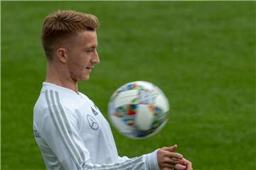 Marco Reus ist sich seiner Verantwortung als Nationalspieler bewusst. Foto:Peter Kneffel