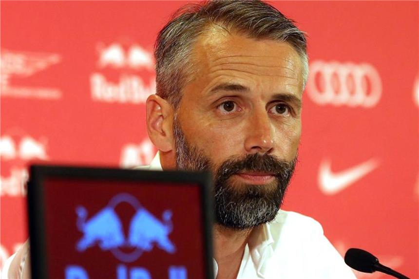 Red Bull Salzburgs Coach Rose will nicht nach Köln Marco Rose trainiert aktuell Red Bull Salzburg. Foto: Daniel Krug/Archiv