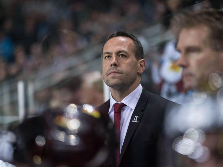 Sturm nominiert Daschner für Olympia-Quali nach Marco Sturm ist der Coach der deutschen Eishockey-Teams. Foto: Maja Hitij