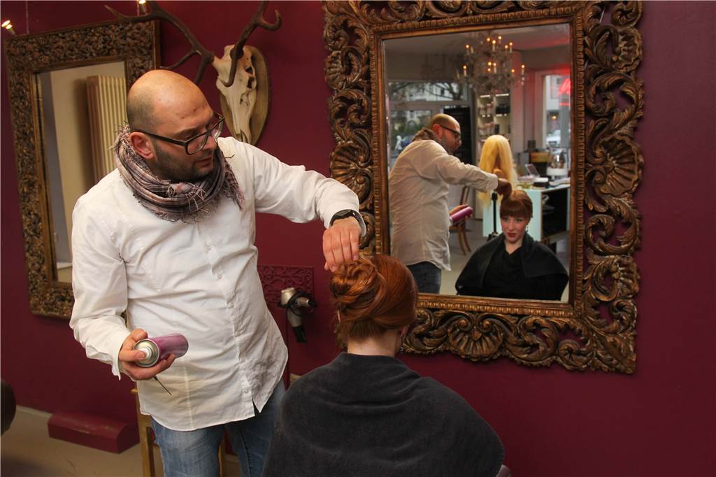 Marco Trapani ist ein angesagter Friseur im Dortmunder Kreuzviertel.