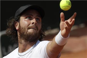 Marco Trungelliti schied in Paris aus. Foto: Alessandra Tarantino/AP