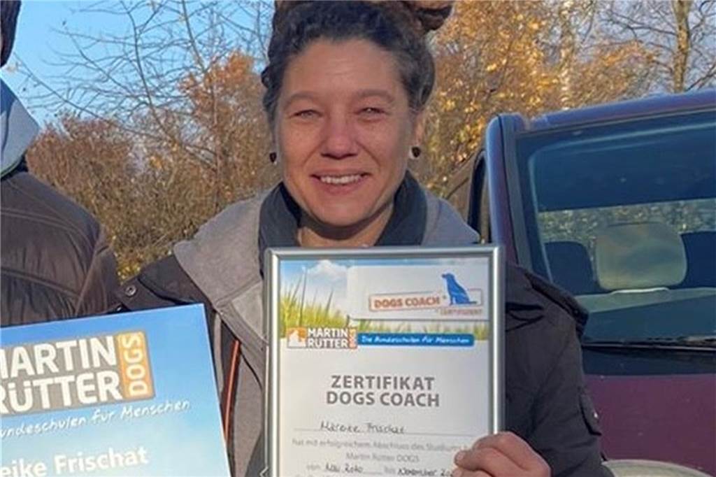 In Castrop-Rauxel hat jetzt eine Martin-Rütter-Hundeschule eröffnet Mareike Frischat ist verantwortlich für die Martin Rütter Hundeschule in Castrop-Rauxel.