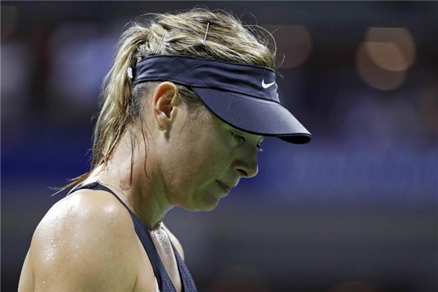 Frühere Weltklasse-Tennisspielerin Scharapowa beendet Saison Maria Scharapowa hat ihre Tennis-Saison vorzeitig beendet. Foto: Adam Hunger/