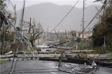 "Maria" war für Puerto Rico ein historisch starker Sturm. Diese Bilder zeigen, welche Kraft er entfaltete.