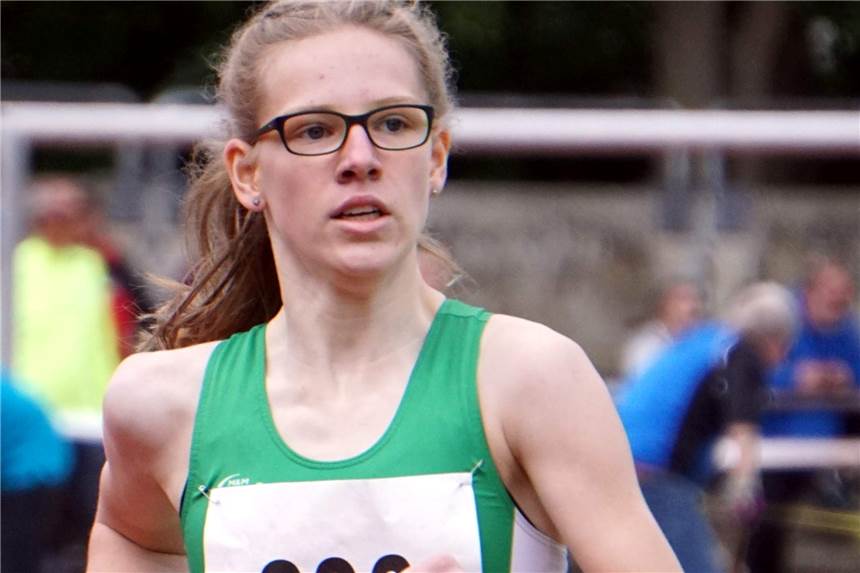 Hier stehen die Top-Leichtathleten des SuS Olfen deutschlandweit im Vergleich Marie Gövert lief in dieser Saison dreimal in die Deutsche Bestenliste.