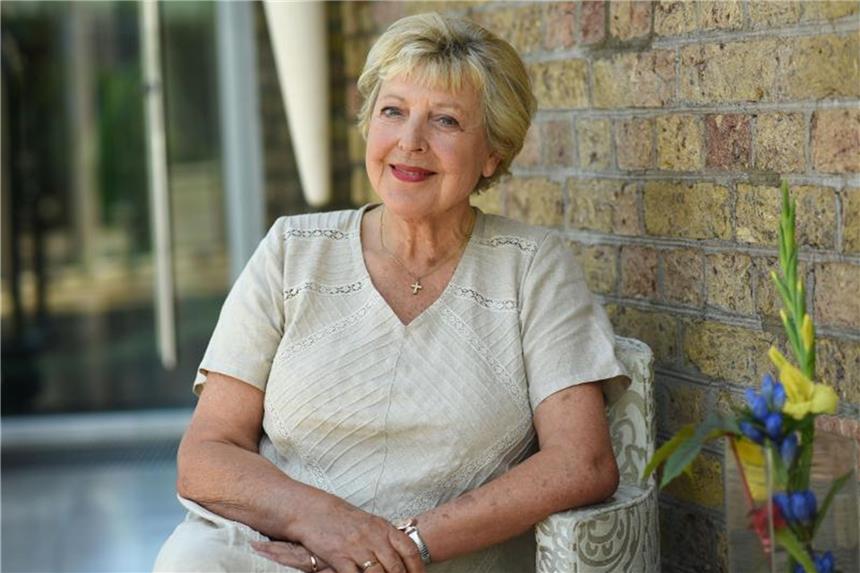 Marie-Luise Marjan: Kinder geben Spenden ein Gesicht Marie-Luise Marjan übernimmt seit Jahren Kinderpatenschaften. Foto: Henning Kaiser