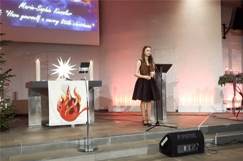 Marie-Sophie Keßler: Erstes Weihnachtskonzert in der Heimatstadt Sängerin Marie-Sophie Keßler
