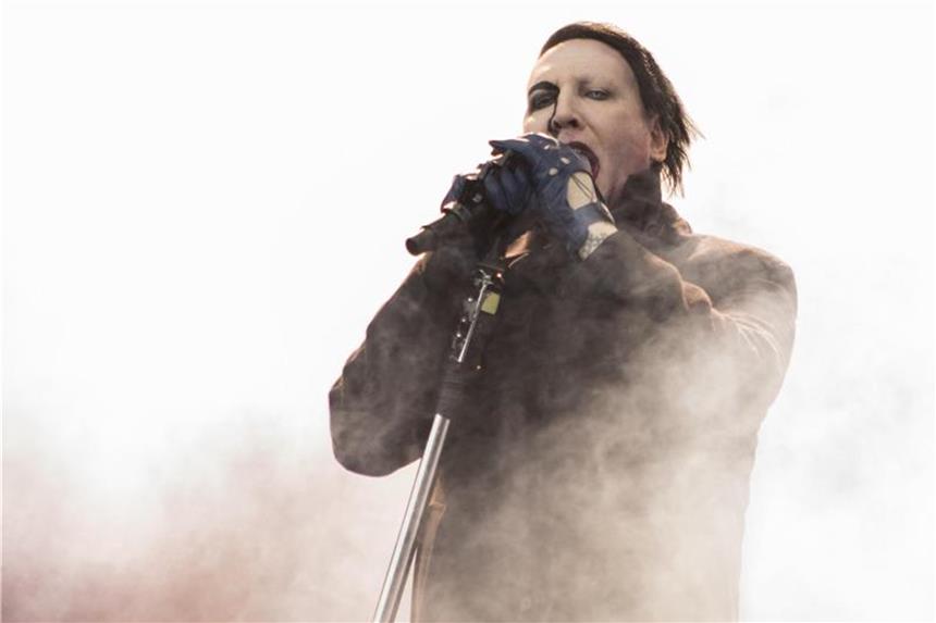 Foo Fighters und Marilyn Manson bei Doppelfestival Marilyn Manson gehört zu den Top-Acts. Foto: Christian Palma/AP