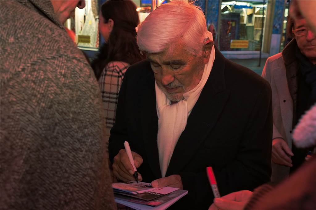 Mario Adorf auf dem Lüner Kinofest.