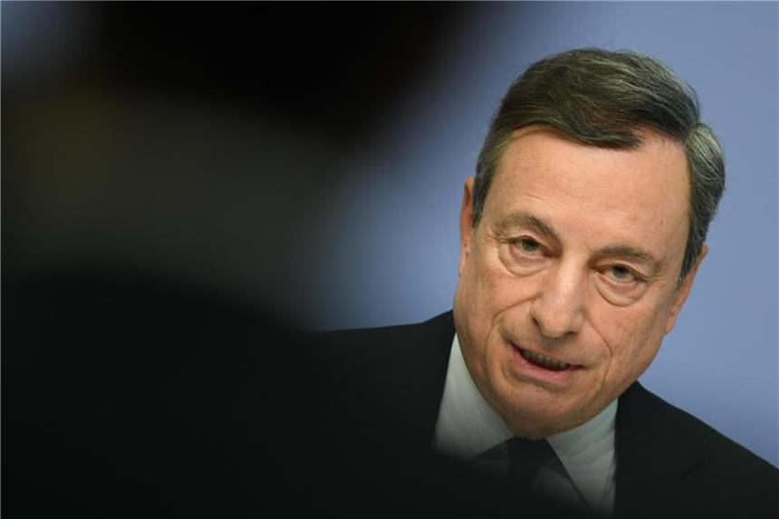 EZB will Anleihenkäufe beenden - Zinserhöhung aber erst 2019 Mario Draghi, Präsident der Europäischen Zentralbank (EZB). Foto: Arne Dedert