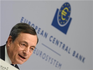Mario Draghi, Präsident der Europäischen Zentralbank (EZB). Foto: Arne Dedert