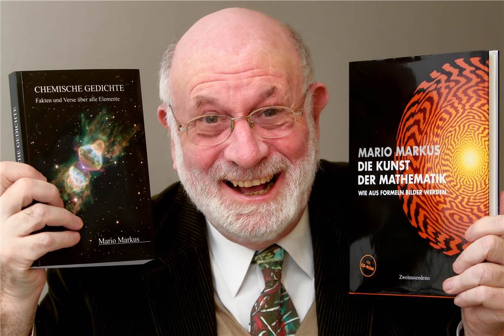 Dortmunder Professor stiftet 10.000-Euro-Preis für „spielerische Wissenschaft“ Mario Markus veröffentlichte Bücher in sehr unterschiedlichen Disziplinen.