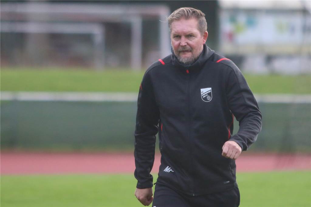 Top-fünf-Trainer für Selm, Olfen und Nordkirchen Mario Plechaty vom FC Nordkirchen geht über das Spielfeld.