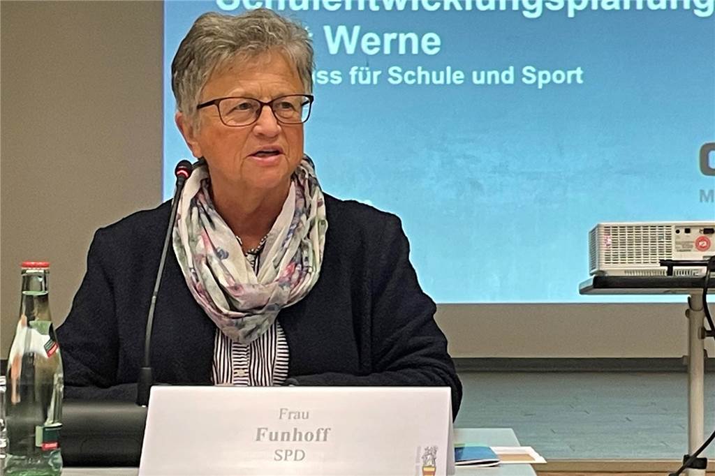 Streit um Erweiterungsbau der Wiehagenschule geht in die nächste Runde Marita Funhoff ist Vorsitzende des Schulausschusses.