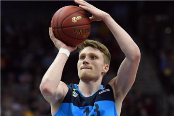 Marius Grigonis war mit 21 Punkten der Topscorer bei Alba Berlin. Foto: Maurizio Gambarini/Archiv