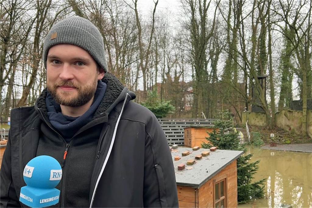 Keine Entspannung an der Freilichtbühne: Wasser im Technik-Haus Marius Wetter erläutert den aktuellen Stand in Sachen Hochwasser an der Freilichtbühne.