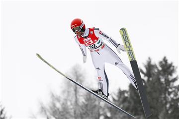 Markus Eisenbichler landete beim Skifliegen in Bad Mitterndorf als bester Deutscher auf Rang zehn. Foto: Erwin Scheriau