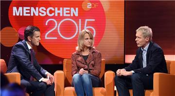 Markus Lanz, Anne Rogge, Ulrich Wessel (v.l.) sprachen über den Flugzeugabsturz am 24. März. 