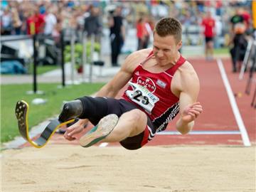 Markus Rehm gewann den Weitsprung in Ulm. Foto: Sven Hoppe