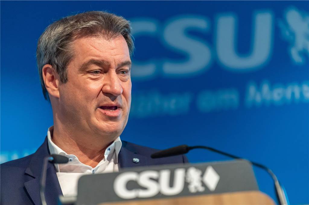 Markus Söder (CSU), Ministerpräsident von Bayern und CSU-Parteichef