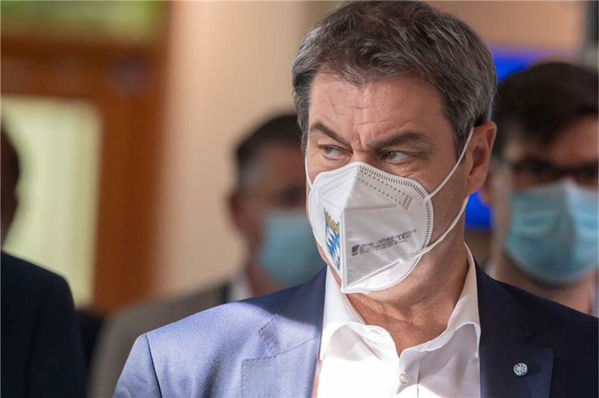 Markus Söder, CSU-Parteivorsitzender und Ministerpräsident von Bayern.