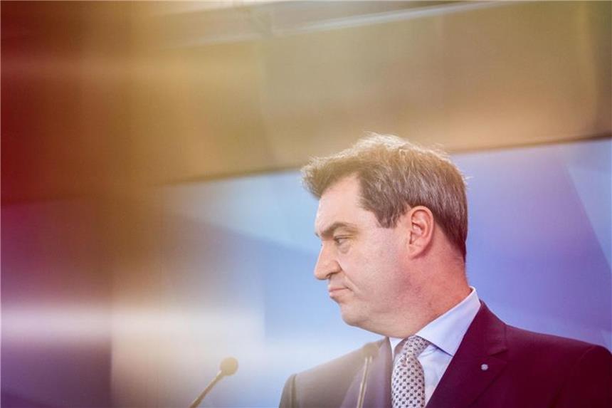 Umfrage sieht absolute Mehrheit für die CSU in Reichweite Markus Söder ist seit Mitte März bayerischer Ministerpräsident. Foto: Lino Mirgeler