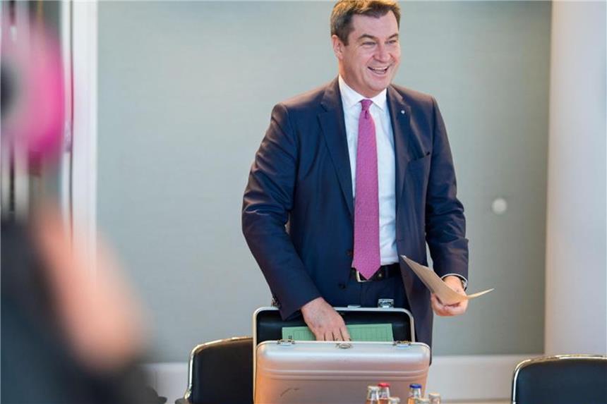 Söder zum neuen Ministerpräsidenten Bayerns gewählt Markus Söders Wahl zum neuen bayerischen Ministerpräsidenten gilt als Formsache. Foto: Lino Mirgeler
