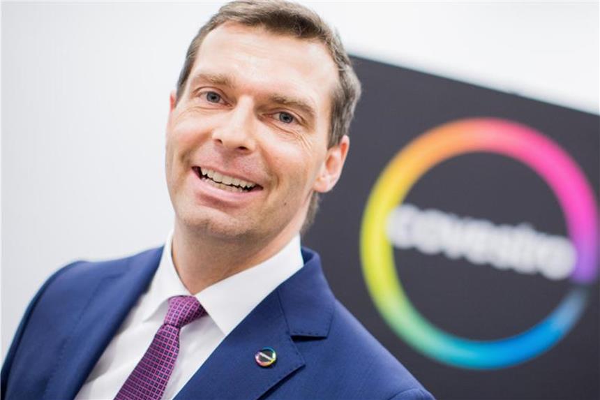 Covestro-Chef Steilemann blickt gelassen auf Handelskonflikt Markus Steilemann, Vorstandsvorsitzender der Covestro AG, aufgenommen im Chempark Dormagen. Foto: Rolf Vennenbernd/Archiv