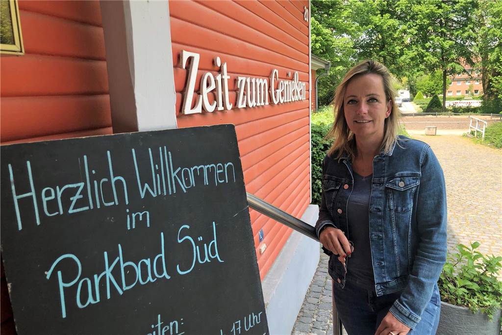 Energiekrise und Inflation: Gastronomie reagiert unterschiedlich auf Krisen Marlen Kempf ist Inhaberin der Gastronomie Parkbad Süd.