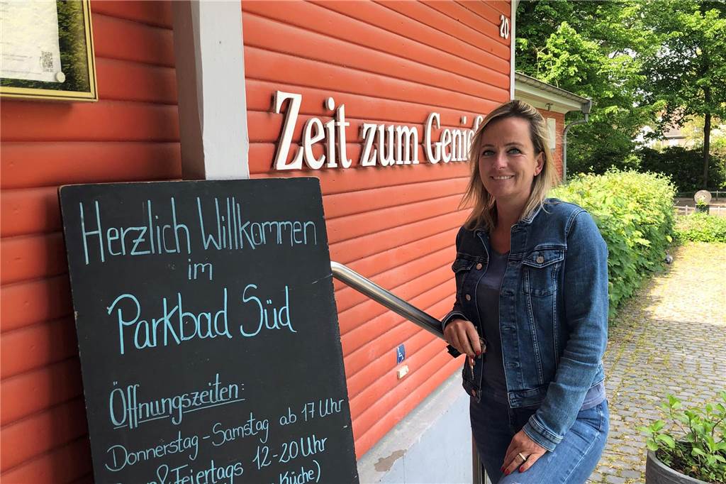 Zwei Restaurants machen bei „Mein Lokal Dein Lokal“ mit Marlen Kempf ist Inhaberin der Gastronomie Parkbad Süd.